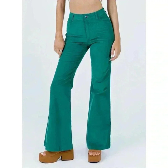 PRINCESS POLLY Nadia Green Pants - Picture 6 of 10